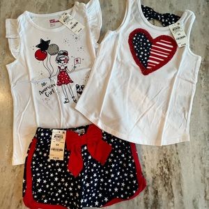 Size 6X girls 4th of July bundle